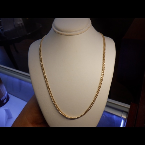 NEW 14K Gold Cuban Chain - Picture 3 of 7